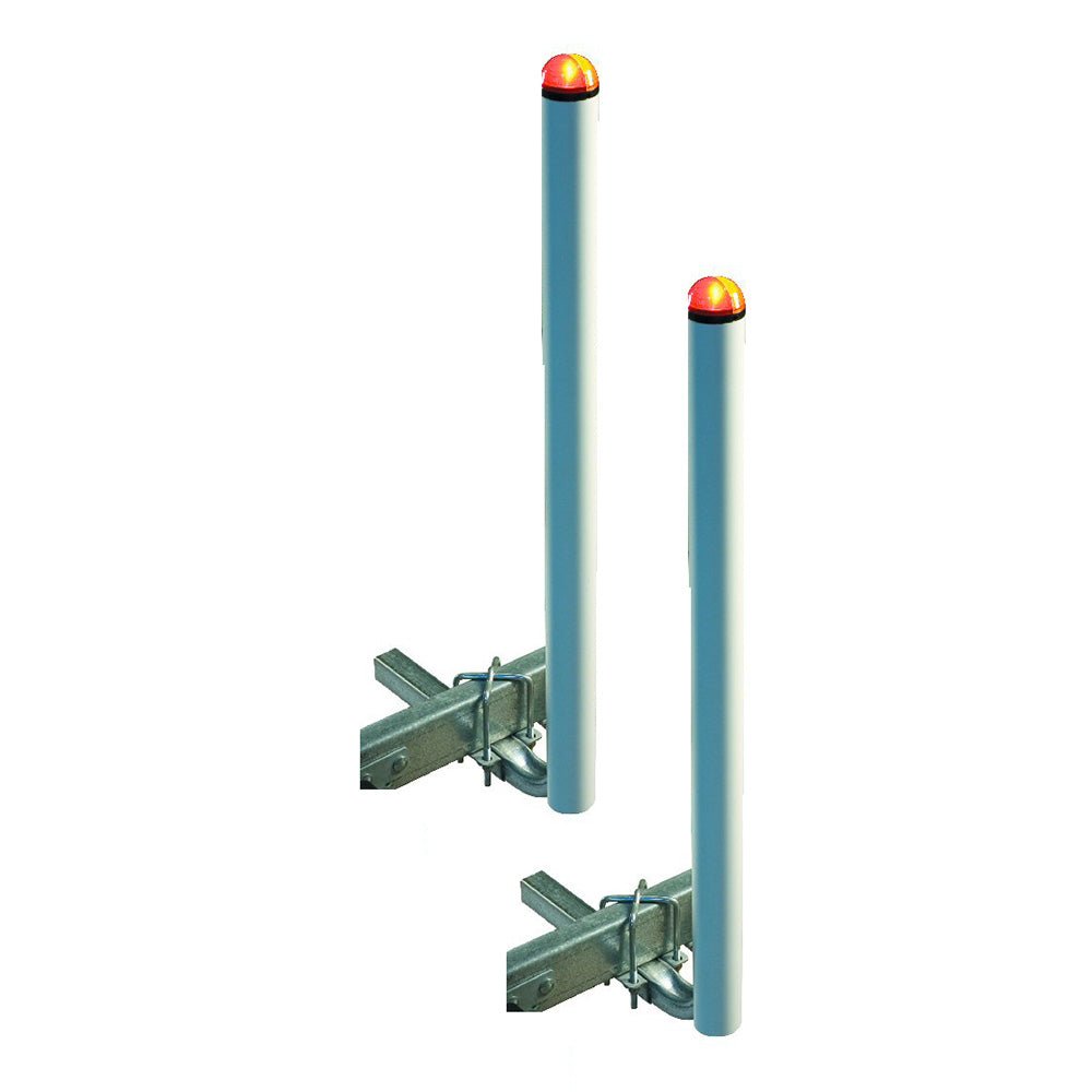 C.E. Smith 40" Post Guide - On With L.E.D. Lighted Posts - Marine Parts OnlyTraileringC.E. Smith