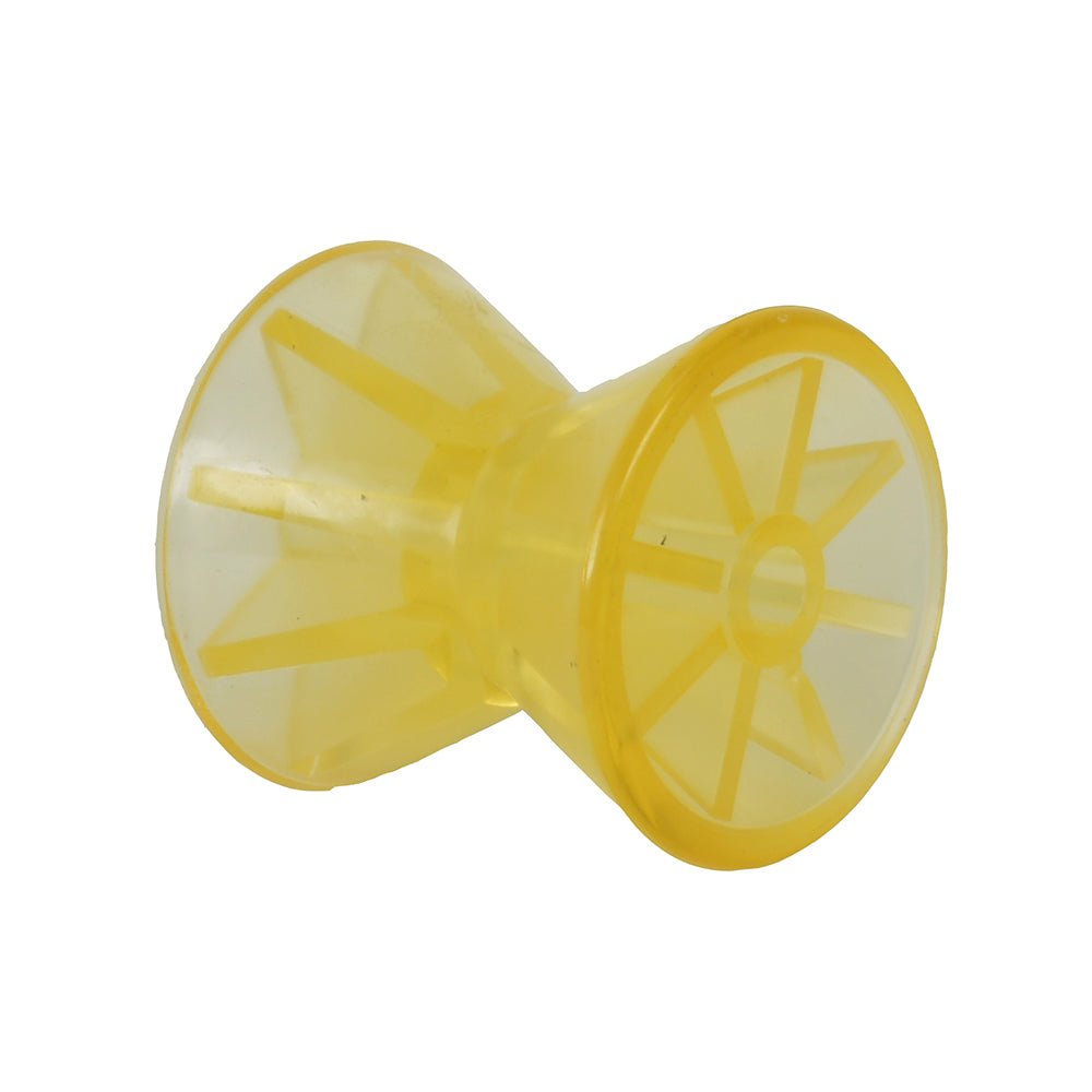 C.E. Smith Bow Roller - Yellow PVC - 4" x 1/2" ID - Marine Parts OnlyTraileringC.E. Smith