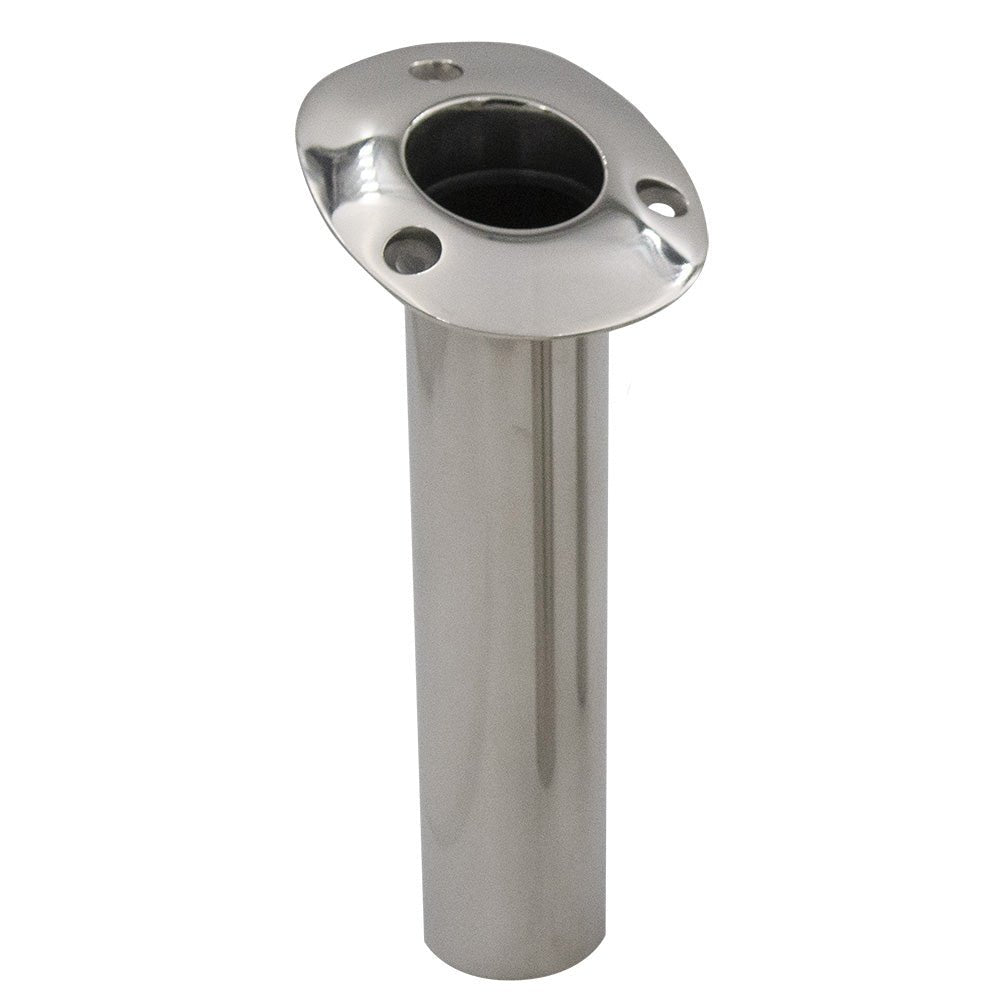 C.E. Smith Flush Mount Rod Holder - 30 Degree - Black Liner - No Logo - Marine Parts OnlyHunting & FishingC.E. Smith