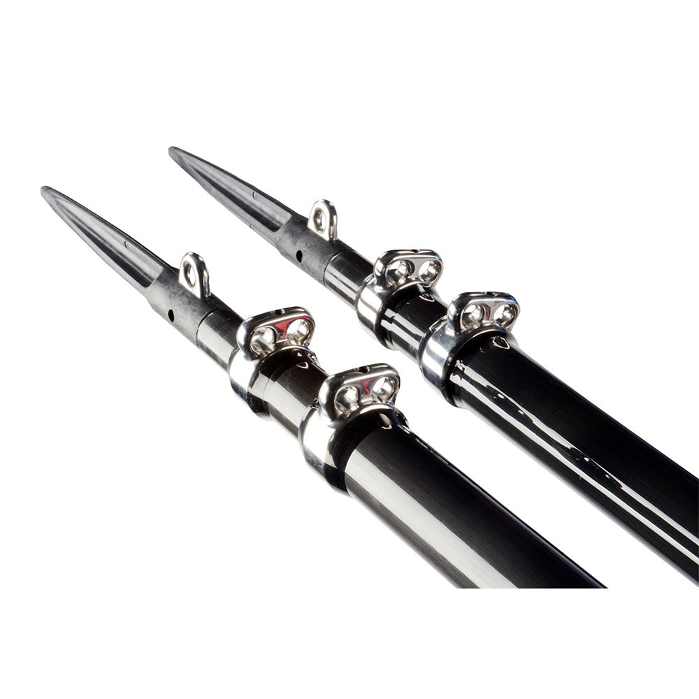 C.E. Smith Gen3 Center Rigger Pole - Black - 2 - Section - 12&39; - Marine Parts OnlyHunting & FishingC.E. Smith