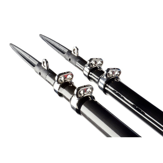 C.E. Smith Gen3 Center Rigger Pole - Black - 2 - Section - 12&39; - Marine Parts OnlyHunting & FishingC.E. Smith