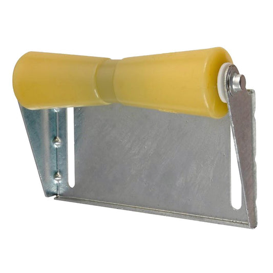 C.E. Smith Panel Bracket Assembly 12" Keel Roller - Yellow TPR - Marine Parts OnlyTraileringC.E. Smith