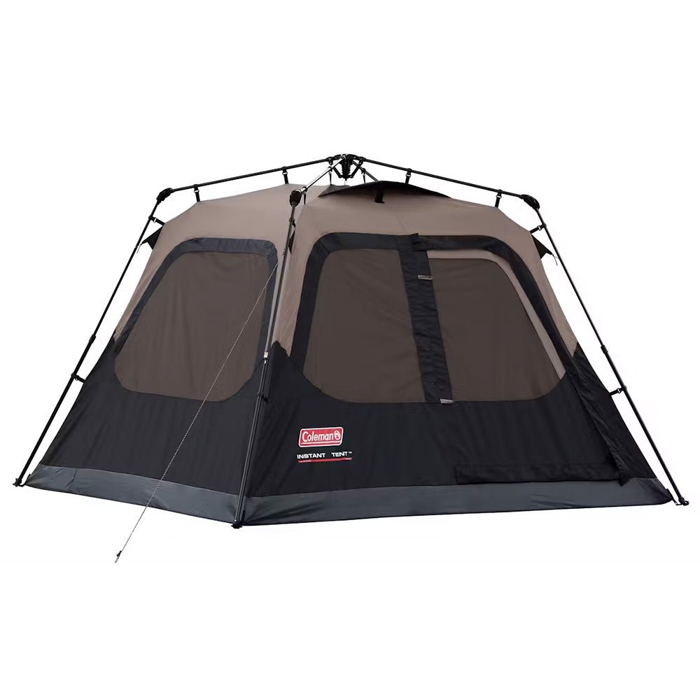 Coleman 4 - Person Cabin Camping Tent w/Instant Setup - Black - Marine Parts OnlyOutdoorColeman