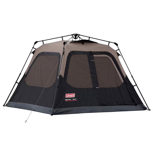 Coleman 4 - Person Cabin Camping Tent w/Instant Setup - Black - Marine Parts OnlyOutdoorColeman