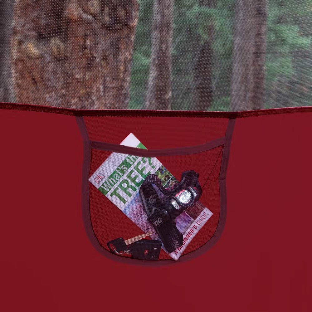 Coleman 4 - Person Flatwoods II&trade; Lightweight Dome Camping Tent - Red - Marine Parts OnlyOutdoorColeman