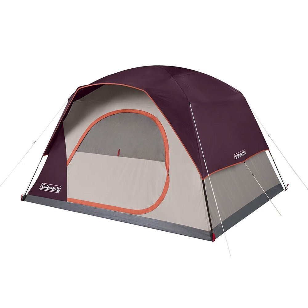 Coleman 6 - Person Skydome&trade; Camping Tent - Blackberry - Marine Parts OnlyOutdoorColeman