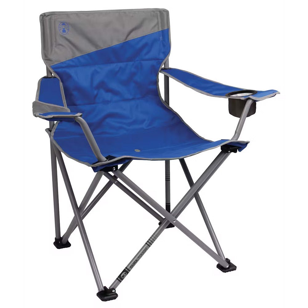 Coleman Big &amp; Tall Camping Chair - Blue - Marine Parts OnlyOutdoorColeman