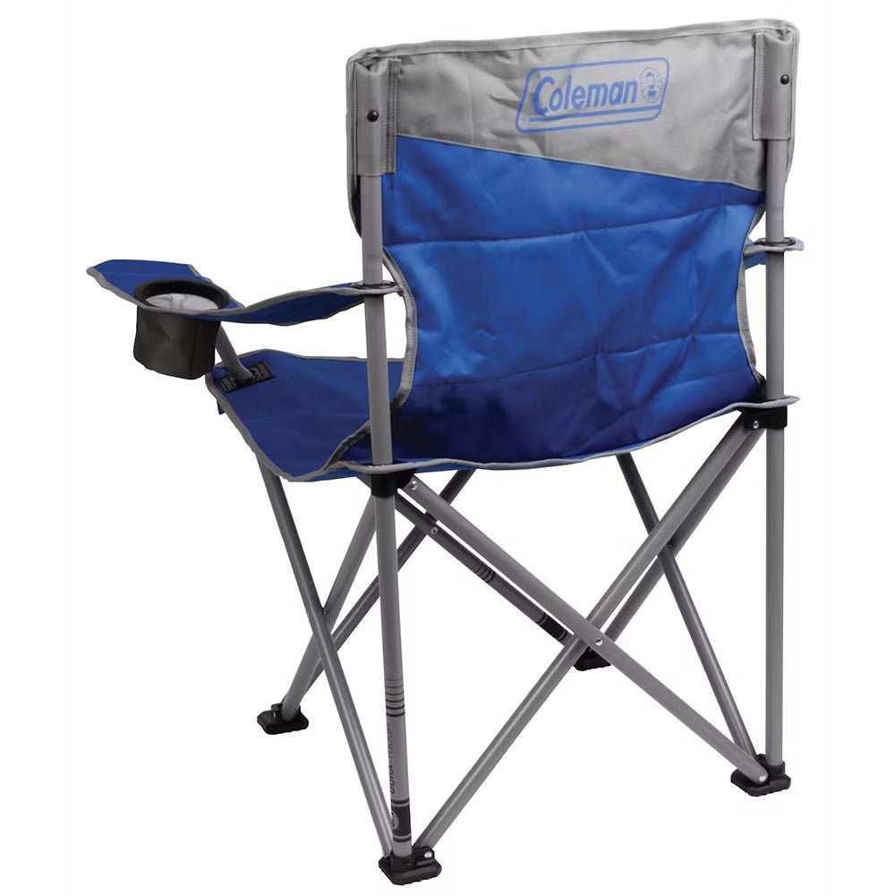 Coleman Big &amp; Tall Camping Chair - Blue - Marine Parts OnlyOutdoorColeman
