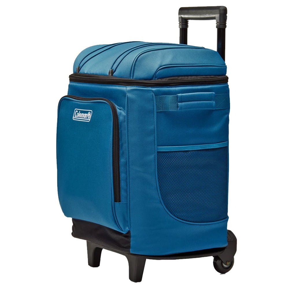 Coleman CHILLER&trade; 42 - Can Soft - Sided Portable Cooler w/Wheels - Deep Ocean - Marine Parts OnlyOutdoorColeman