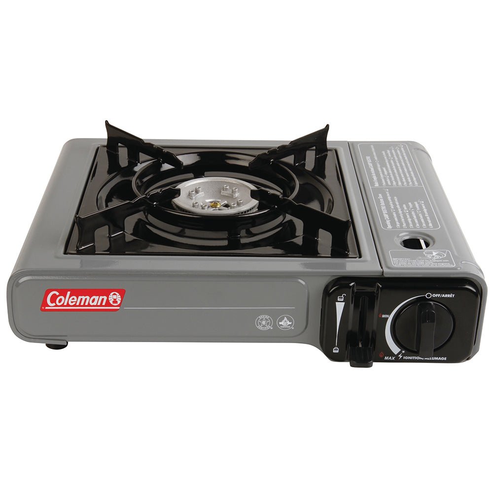 Coleman Table Top 1 Burner Butane Camping Stove - Grey - Marine Parts OnlyOutdoorColeman