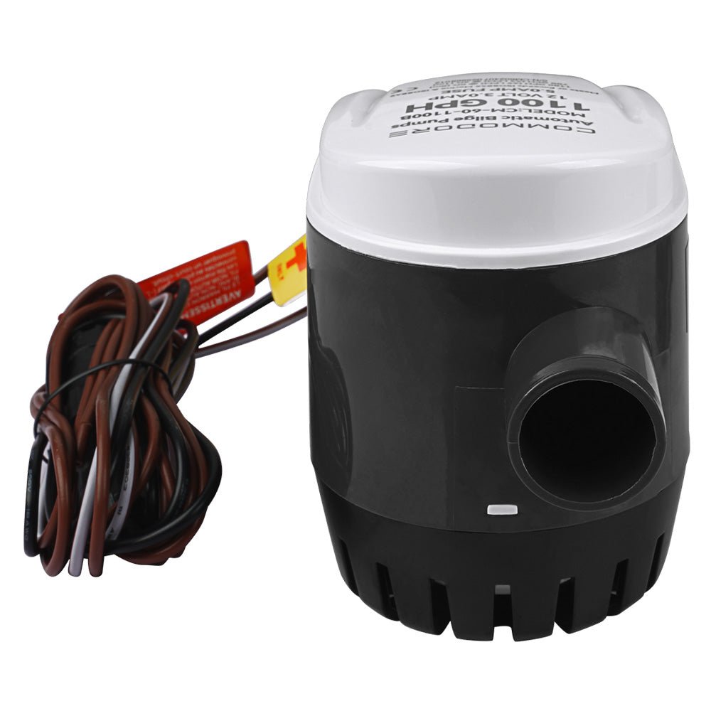 Commodore 1100 GPH 60 Series Automatic Bilge Pump - 12V - Marine Parts OnlyMarine Plumbing & VentilationCommodore