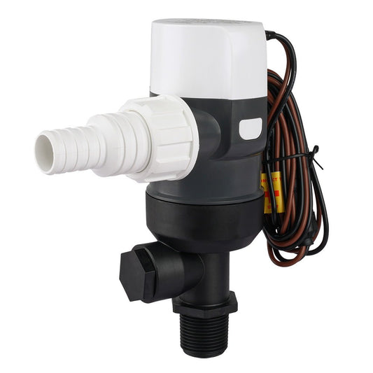 Commodore 1100 GPH Vertical Livewell Pump - Short - 12V - Marine Parts OnlyMarine Plumbing & VentilationCommodore