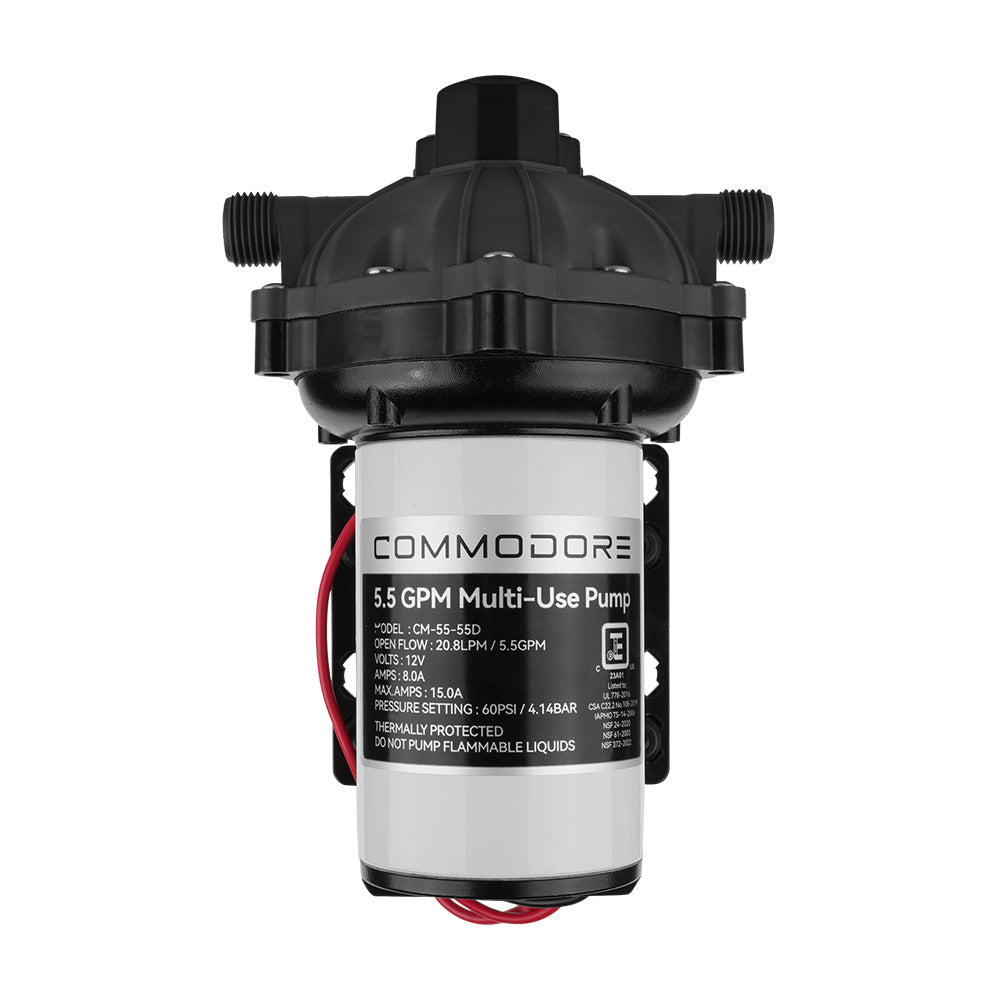 Commodore 5.5 GPM Water Pump - 12V - Marine Parts OnlyMarine Plumbing & VentilationCommodore