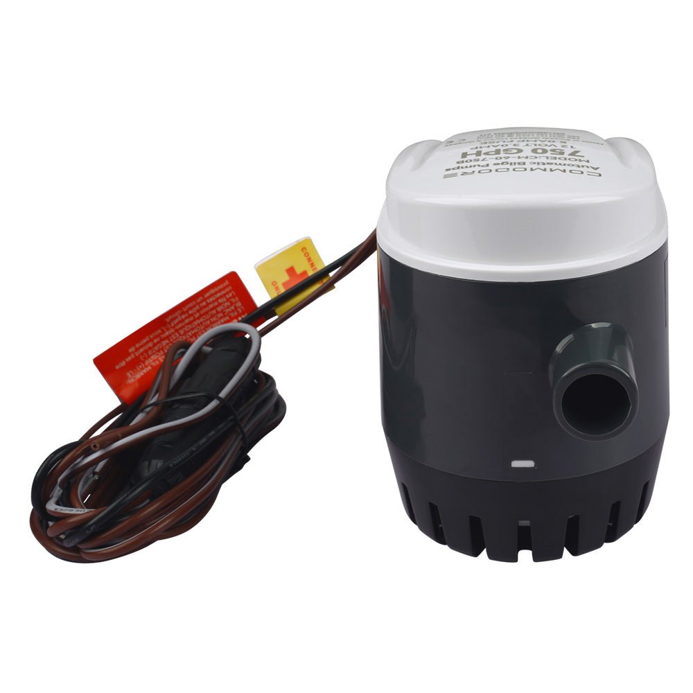 Commodore 750 GPH 60 Series Automatic Bilge Pump - 12V - Marine Parts OnlyMarine Plumbing & VentilationCommodore