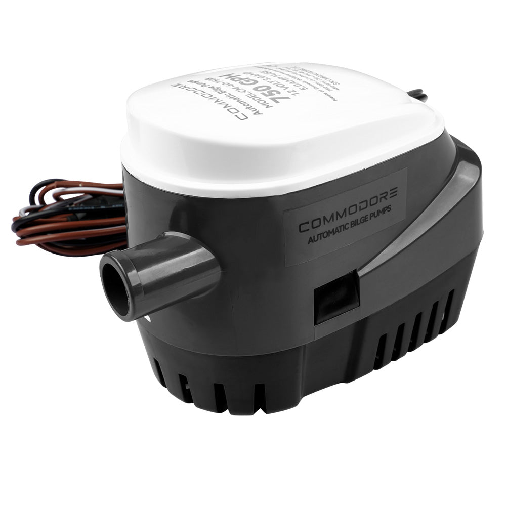 Commodore 750 GPH 60 Series Automatic Bilge Pump - 12V - Marine Parts OnlyMarine Plumbing & VentilationCommodore