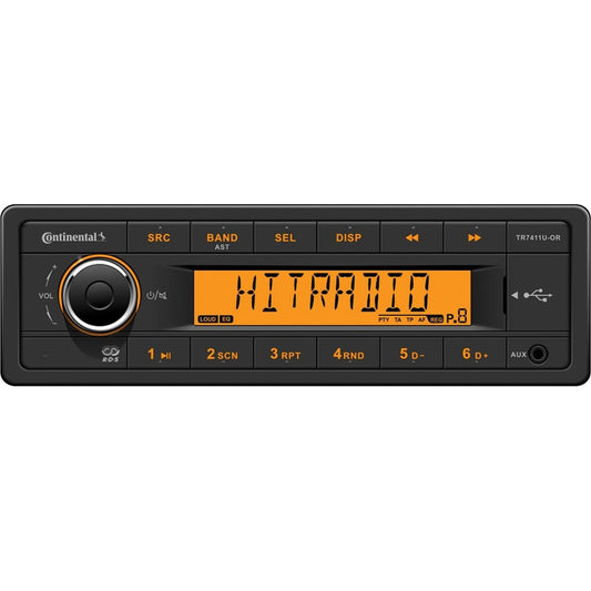 Continental Stereo w/AM/FM/USB - Harness Included - 12V - Marine Parts OnlyEntertainmentContinental
