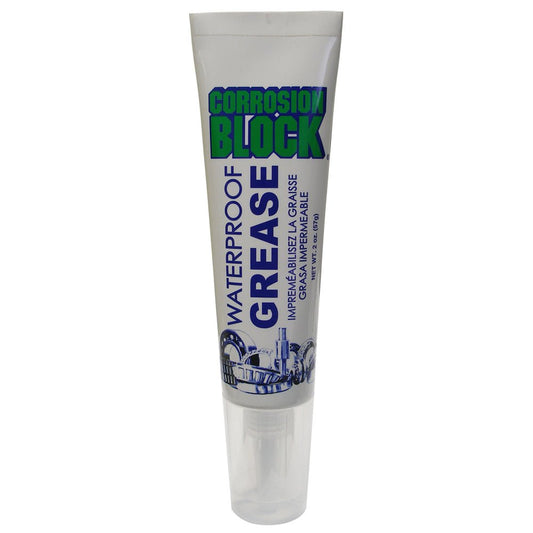 Corrosion Block High Performance Waterproof Grease - 2oz Tube - Non - Hazmat, Non - Flammable & Non - Toxic - Marine Parts OnlyAutomotive/RVCorrosion Block