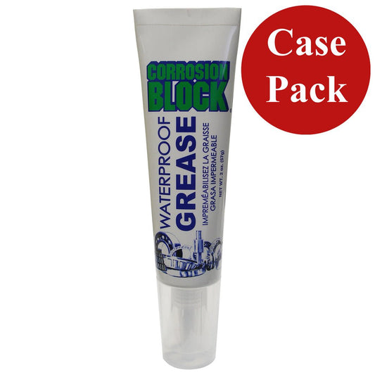 Corrosion Block High Performance Waterproof Grease - 2oz Tube - Non - Hazmat, Non - Flammable &amp; Non - Toxic *Case of 24* - Marine Parts OnlyWinterizingCorrosion Block