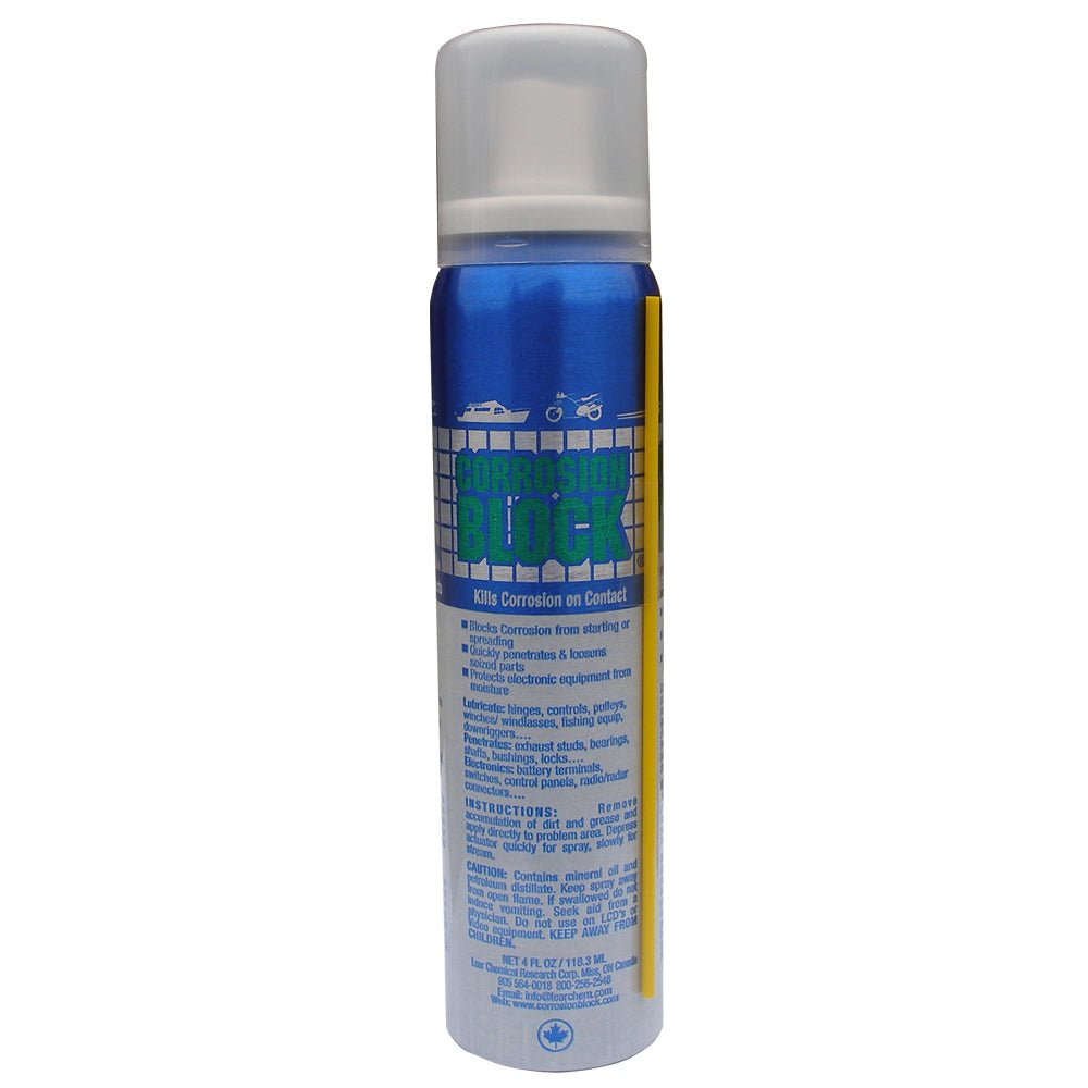 Corrosion Block Liquid Pump Spray - 4oz - Non - Hazmat, Non - Flammable &amp; Non - Toxic - Marine Parts OnlyWinterizingCorrosion Block
