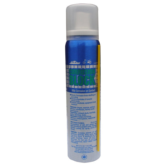 Corrosion Block Liquid Pump Spray - 4oz - Non - Hazmat, Non - Flammable &amp; Non - Toxic - Marine Parts OnlyWinterizingCorrosion Block