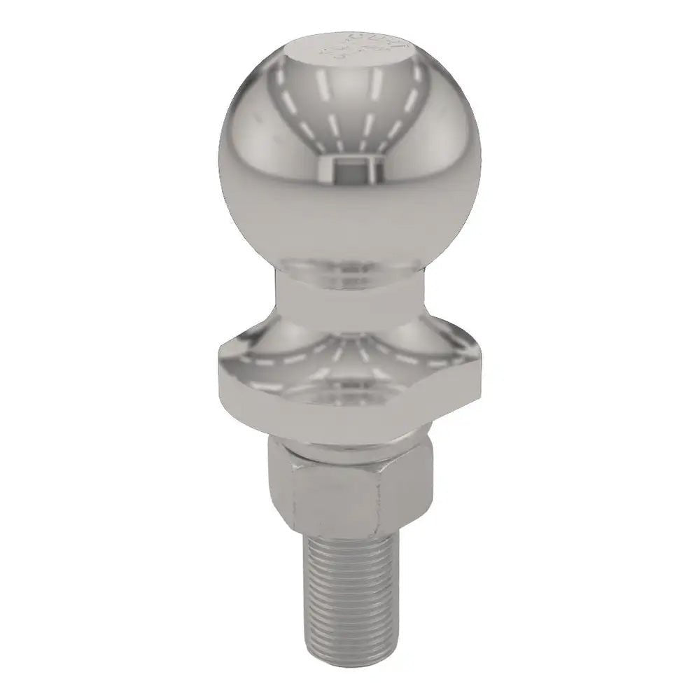 CURT 1 - 7/8" Trailer Ball - 3/4" x 2 - 1/8" Shank - 2,000 lb. Capacity - Stainless Steel - Marine Parts OnlyAutomotive/RVCURT