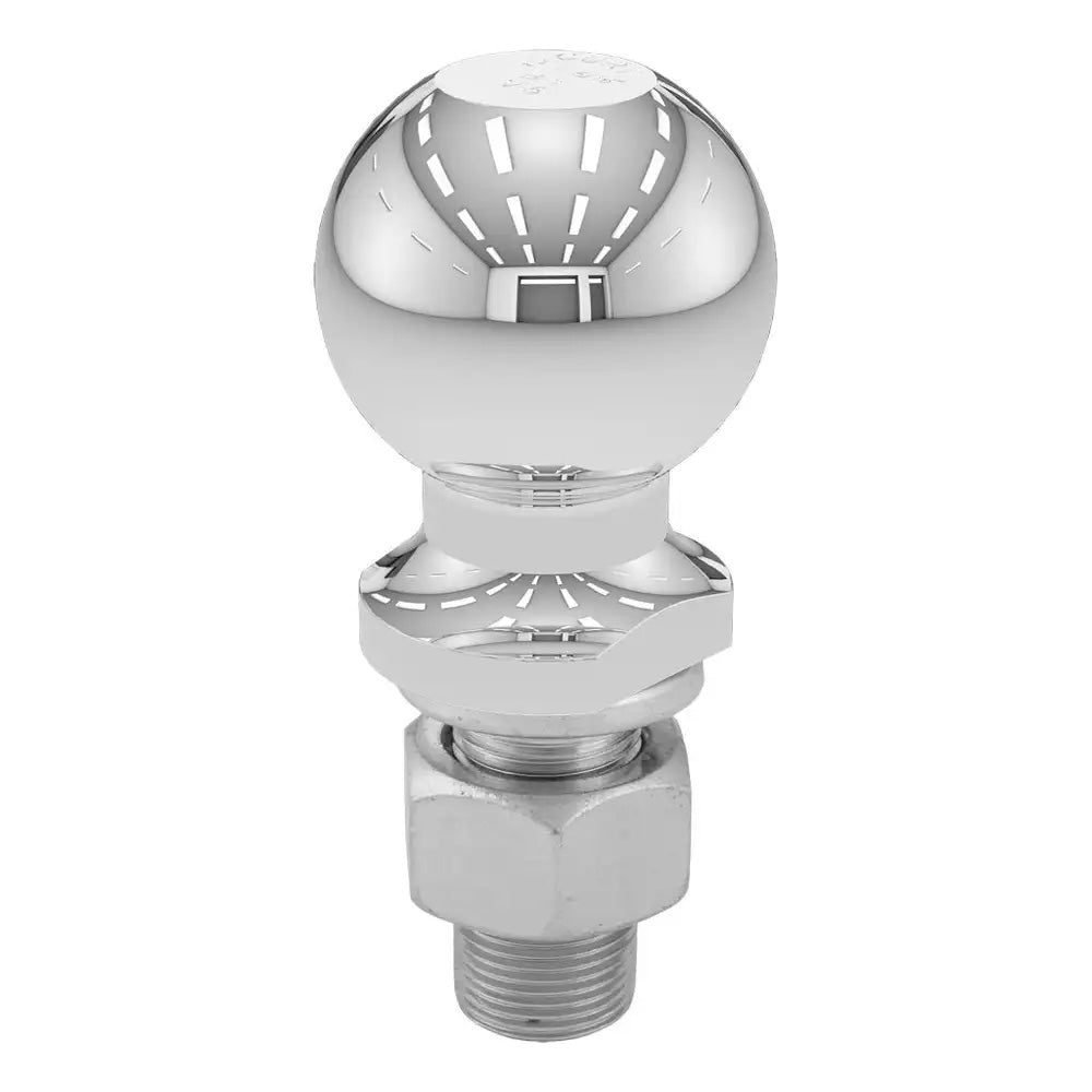 CURT 2 - 5/16" Trailer Ball - 1" x 2 - 1/8" Shank - 7,500 lb. Capacity - Chrome - Marine Parts OnlyAutomotive/RVCURT