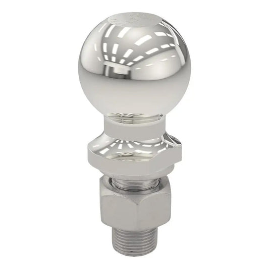 CURT 2 - 5/16" Trailer Ball - 1" x 2 - 1/8" Shank - 7,500 lbs - Stainless Steel - Marine Parts OnlyTraileringCURT