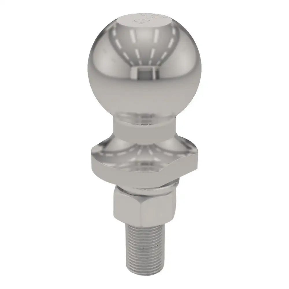 CURT 2" Trailer Ball - 3/4" x 2 - 1/8" Shank - 3,500 lb. - Stainless Steel - Marine Parts OnlyAutomotive/RVCURT