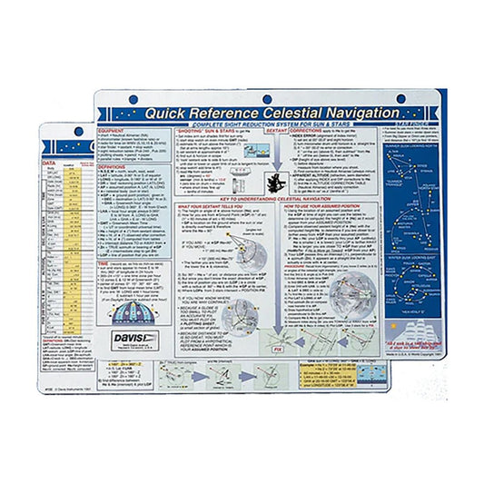 Davis Quick Reference Celestial Navigation Card - Marine Parts OnlyBoat OutfittingDavis Instruments
