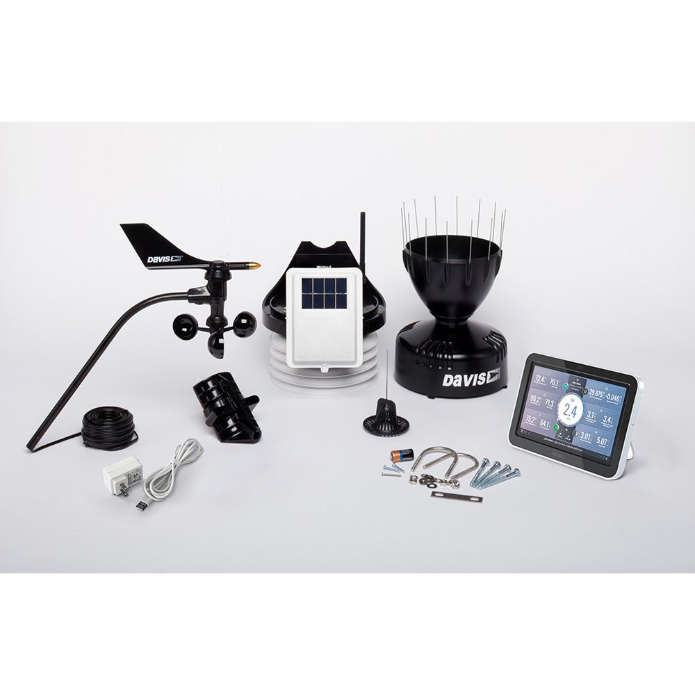 Davis Vantage Pro2 Wireless Weather Station w/WeatherLink Console &amp; Standard Radiation Shield - Marine Parts OnlyOutdoorDavis Instruments