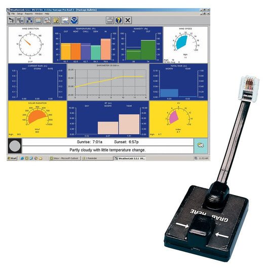 Davis WeatherLink&reg; Windows - Serial Port f/Vantage Vue & Pro2 Series - Marine Parts OnlyOutdoorDavis Instruments