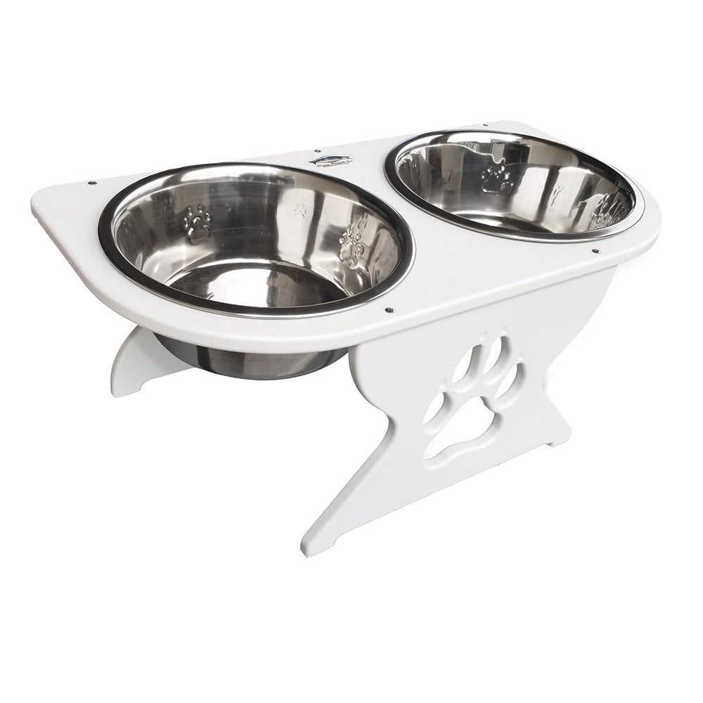 Deep Blue Marine Medium Starboard Dog Dish w/Bowls - 8" Tall - Marine Parts OnlyOutdoorDeep Blue Marine