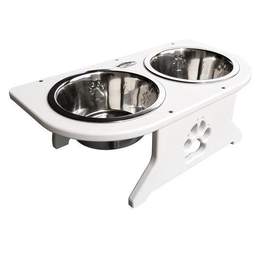 Deep Blue Marine Small Starboard Dog Dish w/Bowls - 5 - 1/2" Tall - Marine Parts OnlyOutdoorDeep Blue Marine