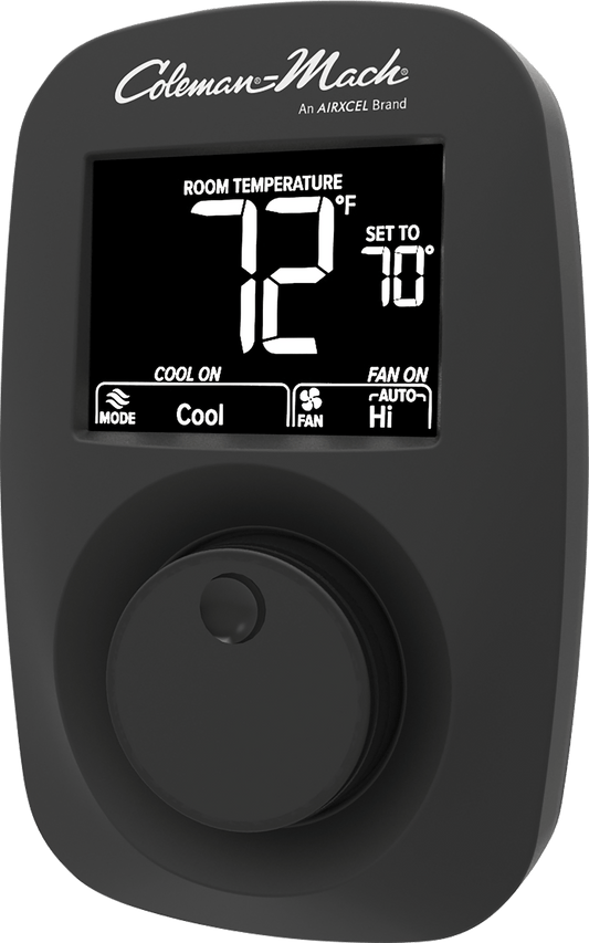 DIGITAL HEAT/COOL T - STAT BLACK - Marine Parts OnlyCOLEMAN RVP