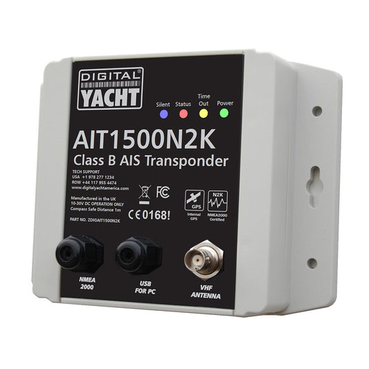 Digital Yacht AIT1500 NMEA2000 Class B AIS - Marine Parts OnlyMarine Navigation & InstrumentsDigital Yacht