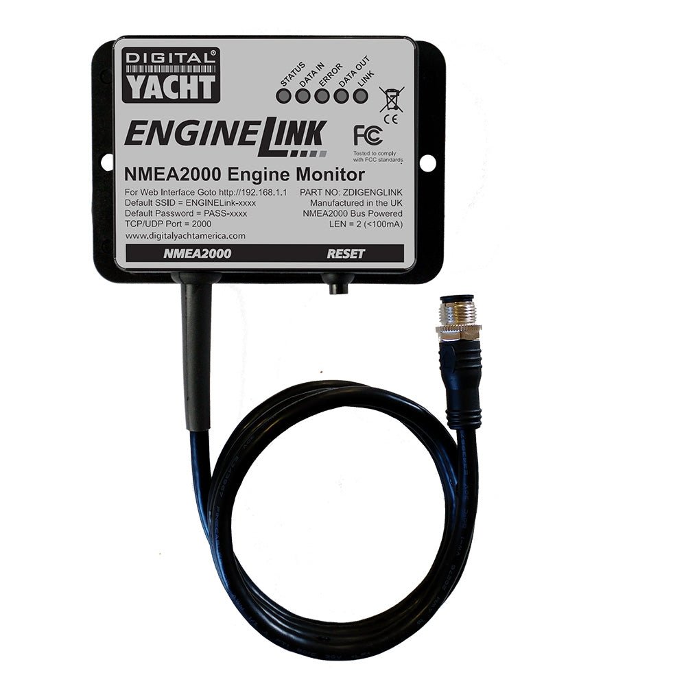 Digital Yacht Engine Link NMEA 2000 Engine Monitor - Marine Parts OnlyBoat OutfittingDigital Yacht