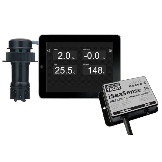 Digital Yacht iSeaSense Wireless Speed Depth Temp Pack - Marine Parts OnlyMarine Navigation & InstrumentsDigital Yacht