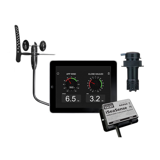 Digital Yacht iSeaSense Wireless Speed Depth Temp Pack Plus Wind - Marine Parts OnlyMarine Navigation & InstrumentsDigital Yacht
