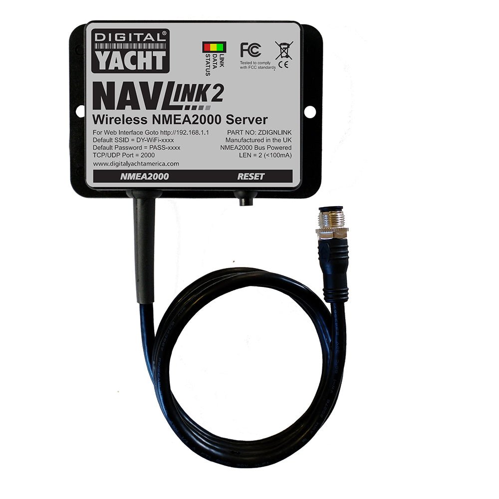 Digital Yacht NavLink 2 NMEA 2000 to WiFi Gateway - Marine Parts OnlyMarine Navigation & InstrumentsDigital Yacht