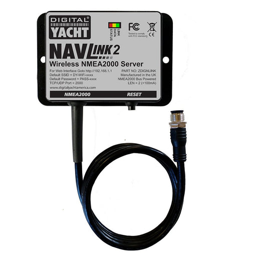 Digital Yacht NavLink 2 NMEA 2000 to WiFi Gateway - Marine Parts OnlyMarine Navigation & InstrumentsDigital Yacht
