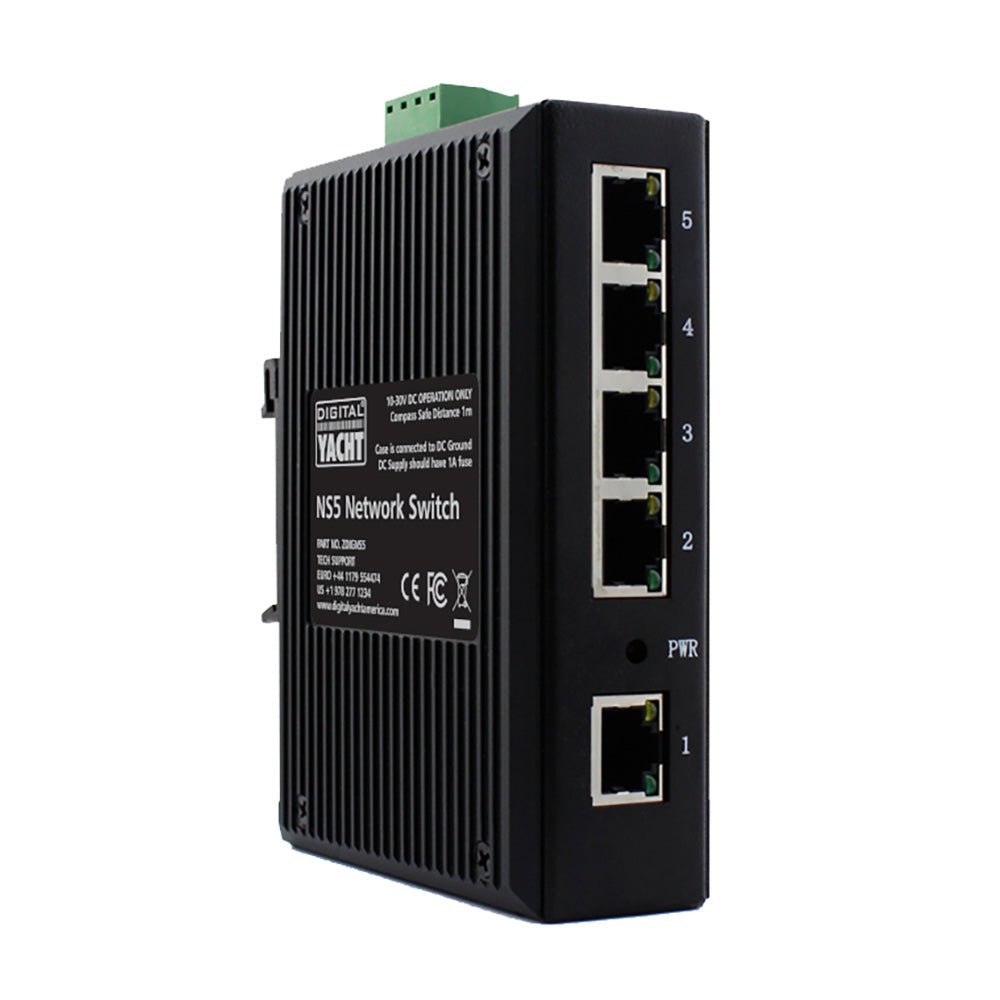 Digital Yacht NS5 5 Port Marine Network Switch - Marine Parts OnlyMarine Navigation & InstrumentsDigital Yacht