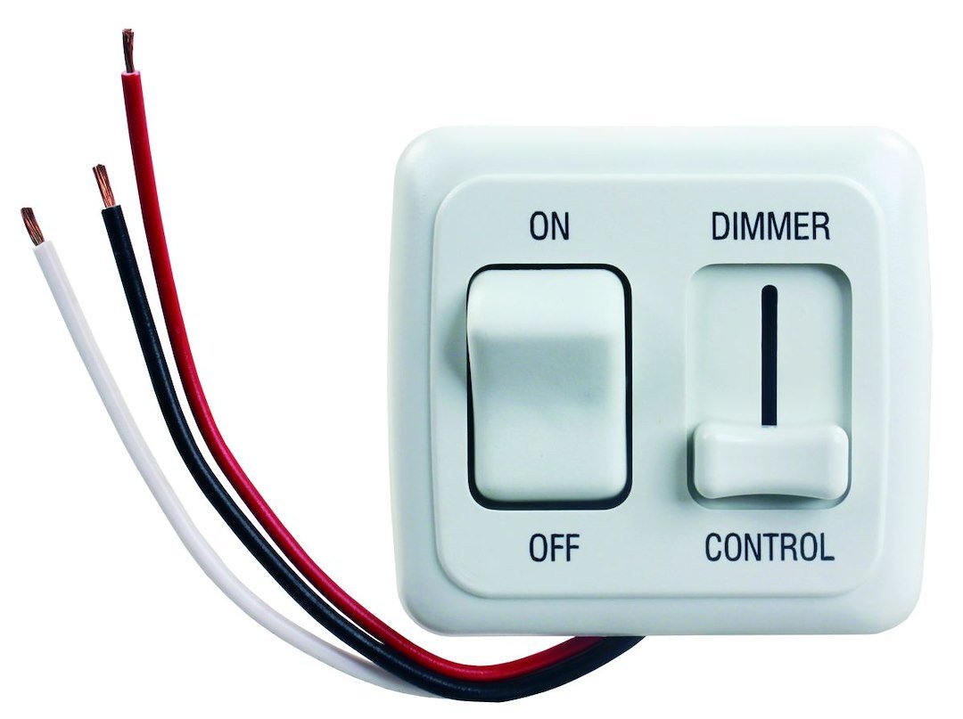 DIMMER ON/OFF LED WHITE - Marine Parts OnlyJR PRODUCTSDIMMER ON/OFF LED WHITE