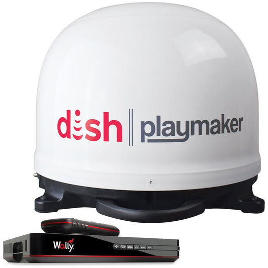 DISH PLAYMAKER AUTO SAT WHT BUNDLE - Marine Parts OnlyWINEGARD