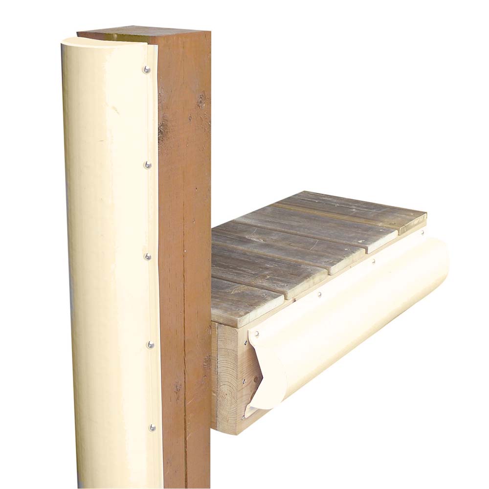 Dock Edge Piling Bumper - One End Capped - 6&39; - Beige - Marine Parts OnlyAnchoring & DockingDock Edge