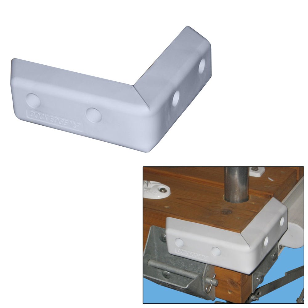 Dock Edge Protect&153; Corner HD 16" PVC Dock Bumper - Marine Parts OnlyAnchoring & DockingDock Edge
