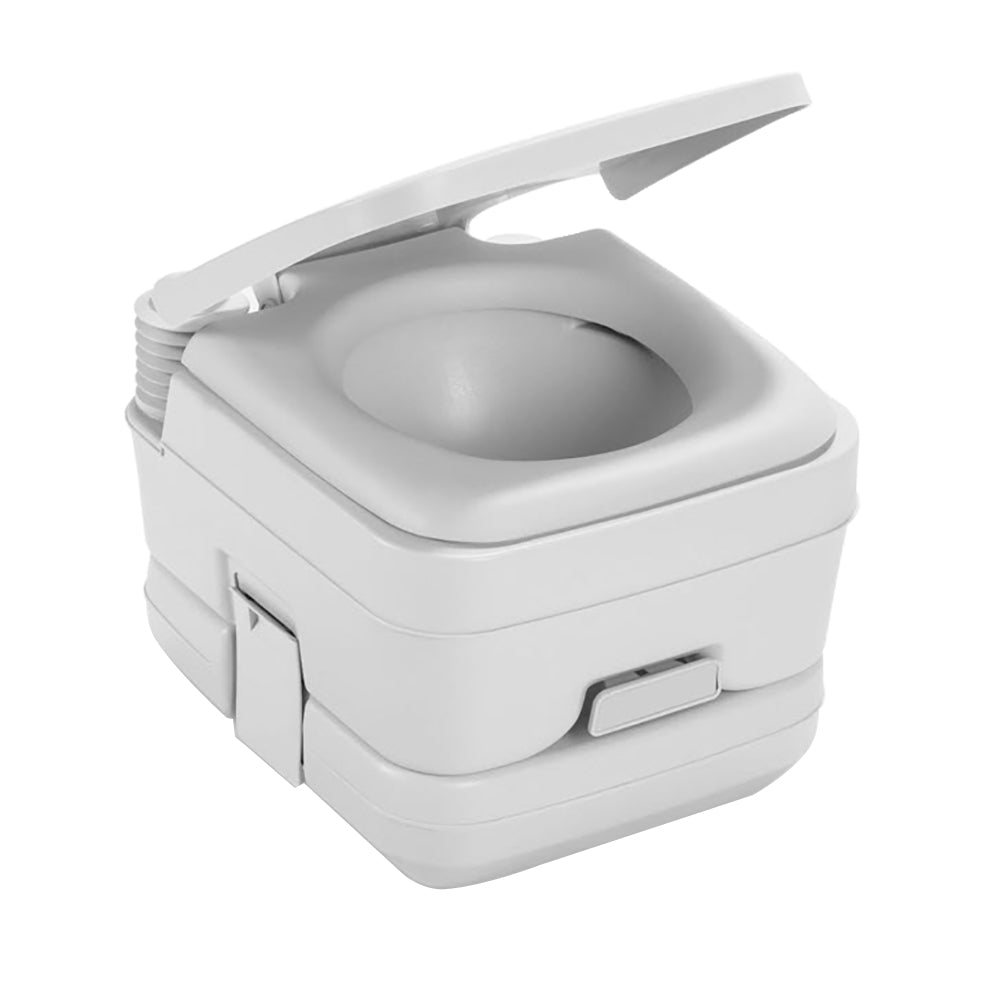 Dometic 964 MSD Portable Toilet w/Mounting Brackets - 2.5 Gallon - Platinum - Marine Parts OnlyMarine Plumbing & VentilationDometic