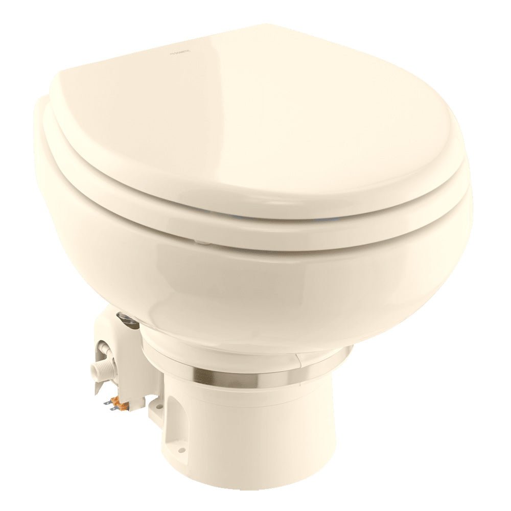 Dometic MasterFlush 7160 Bone Electric Macerating Toilet w/Orbit Base - Raw Water - 12V - Marine Parts OnlyMarine Plumbing & VentilationDometic