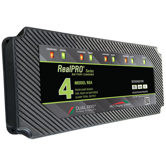 Dual Pro RealPRO Series Battery Charger - 24A - 4 - Bank - Marine Parts OnlyElectricalDual Pro