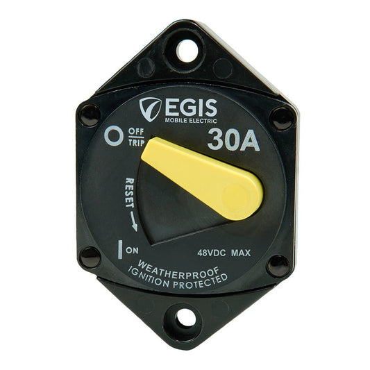Egis 30A Panel Mount 87 Series Circuit Breaker - Marine Parts OnlyElectricalEgis Mobile Electric