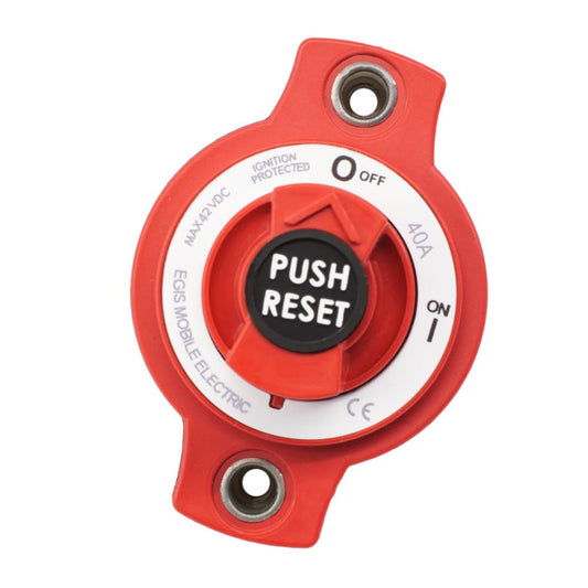 Egis 40A Panel Mount Mini Circuit Breaker - Marine Parts OnlyElectricalEgis Mobile Electric